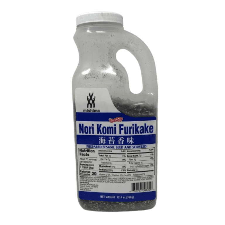 Japanese Nori Furikake - 12.4 oz Sesame Seed and Seaweed Seasoning