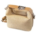 thumbnail image 1 of Bolso Bandolera Pequeño Cuadrado Con Piel Sintética para Mujer, 1 of 9
