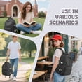 thumbnail image 3 of SYCNB High School Bookbag for Student Book Bags, College Bag Rucksack for Men Large Laptop Travel Backpack Water Resistant Casual Daypack, Lightweight Backpack for Women Simple Backpack, 3 of 8