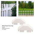 thumbnail image 4 of Tapa de la Cerca de Piquete, Pezas de Cercas de 8 piquetes piquetes tap -tap -rein decorativo para al aire libre, 4 of 7