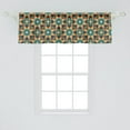 thumbnail image 2 of Ambesonne Ottoman Window Valance, Ornate Floral Vintage, 54" X 18", Multicolor, 2 of 3