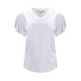 thumbnail image 4 of Pepino Uniforms Hidden Zipper V-Neck Scrub Top, 4 of 11
