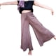 thumbnail image 2 of ICHUANYI Liquidación Pantalones elegantes de algodón y lino con cordón y cinturón para mujer, pantalones acampanados con forma de Yoga ICHUANYI WER202308250042, 2 of 6