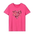thumbnail image 1 of Camiseta básica para mujer, ropa deportiva suave, camisetas de verano a la moda para vacaciones S, 1 of 7