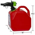 Scepter 2 Gallon Smartcontrol Gas Can, FR1G202, Red