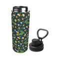thumbnail image 2 of Yiaed Crocodile And Oranges Print Sports Insulated Kettle Bottle Reusable Stainless Steel Insulated Cup, Outdoor Portable Casual Stainless Steel Insulation Cup, 2 of 7