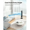 thumbnail image 4 of DREO Tower Fan for Bedroom, 42 inch Bladeless Fan, 90° Oscillating Fan, Quiet Floor Fan with Remote, LED, 6 Speeds 4 Modes, 12H Timer, Standing Fans for Home Living Room Office, 4 of 9