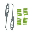 thumbnail image 3 of 2 Pcs Outils de Calfeutrage en Silicone 9 en 1 Outil de Lissage Réutilisable, 3 of 9