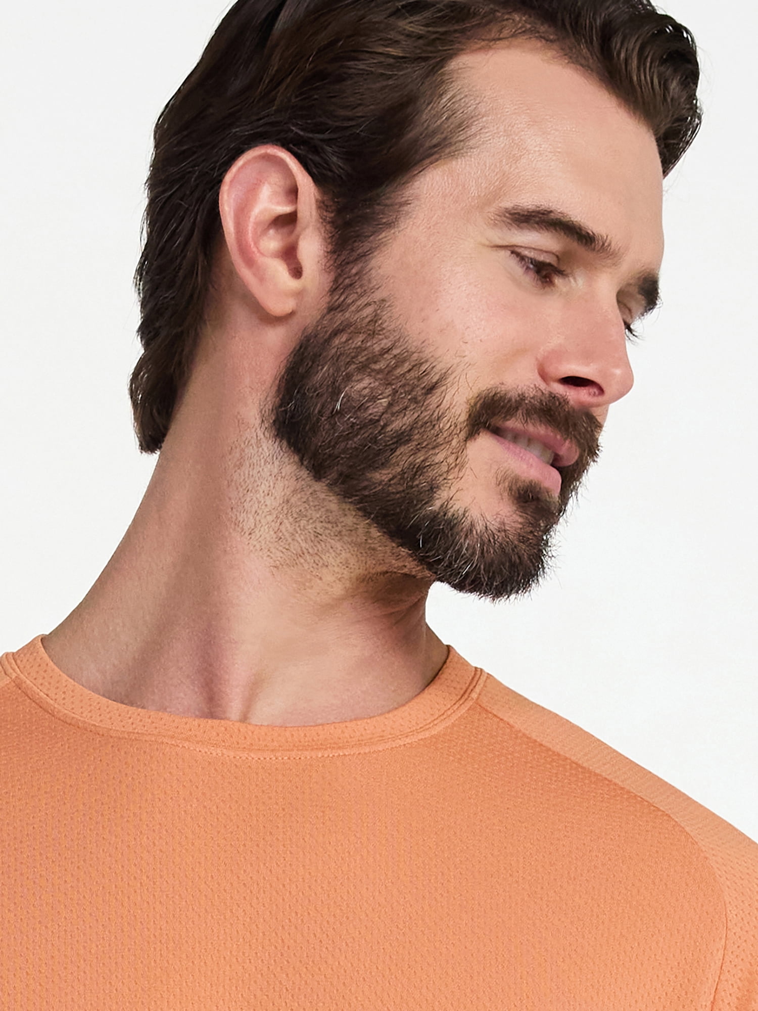 Athletic Works Men's and Big Men's DriWorks Mesh Tee with Short Sleeves, Sizes XS-5XL
