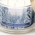 thumbnail image 3 of HomeWorx by Slatkin & Co. Fresh Snowfall 18-oz Candle, 3 of 4