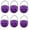 Purple PP, variant on ZZkhGo 6pcs Halloween Pumpkin Bucket Small Plastic Pumpkin Bucket for Kids Pumpkin Bucket Pumpkin Pail Halloween Candy Bucket Halloween Pumpkin Basket