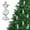 Silver 5E8, variant on Ke1Clo Christmas Ornaments under $5! 6pcs Candy Pendants Hanging Decor Plastic Material Shatterproof for Tree and Party Decor 2.4 Inch