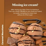 Keto Chow Caramel Macchiato Ultra Low-Carb Meal Shake, 21 Servings