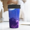 thumbnail image 6 of Logiee Dreamy Colorful Starry Sky Print Stainless Steel Coffee Tumbler, Travel Coffee Mug, Insulated Coffee Mug with Lid, Spill Proof Coffee Cup, Portable Thermal Mug, 6 of 8
