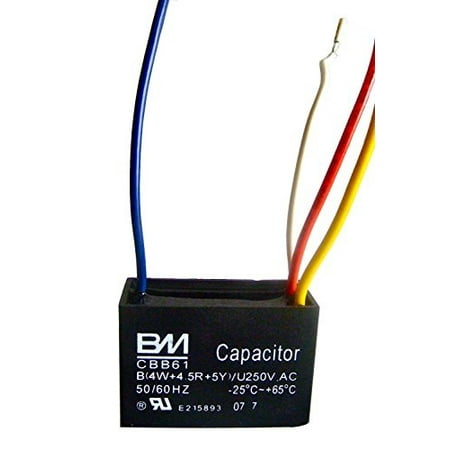 Ceiling Fan Capacitor 4 Wire 4 4 5 5 Walmart Com