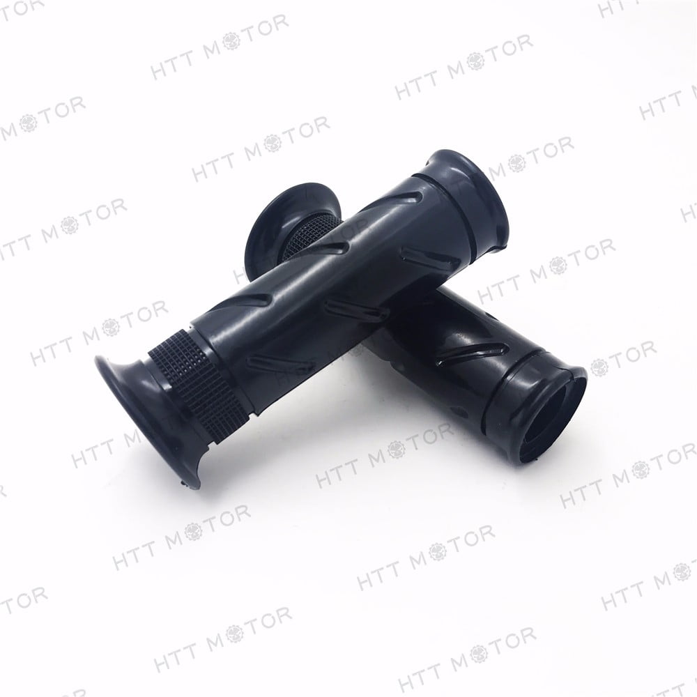 Replacement of 1 25mm Black Handlebar for Harley Sportster Cruiser Motorbike Hand Grip Rubber HTTMT