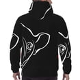thumbnail image 7 of Haiem French Bulldog Patterned Men's Hoodie with Kangaroo Pocket - Ideal Pullover Sweatshirt for Daily Wear, Travel, and Home-Large, 7 of 7