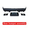 thumbnail image 3 of Apto para Land Rover Range Rover Vogue L405 2013-2017 Actualización 2018-2021 SVO PP Kit de carrocería de plástico Kit de parachoques delantero y trasero para automóvil, 3 of 5