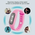 thumbnail image 4 of Pedometer Watch Electronic Student Watch Silicone Pedometer Children's Sports Step Watch, 4 of 6
