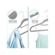 thumbnail image 3 of 20pcs Pink Plush Velvet Hangers, Nordic Simple Style Durable Non-slip Velvet Coat Hangers, Space Saving Closet Organizer, 360 Degree Swivel Hook, 3 of 4