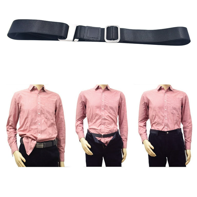 Shirt Belt Stay Adjustable Shirt Lock Undergarment Belt for Men