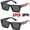 Pink Green Paint, variant on 2 Pack Hardcore Fashion Black Lowrider Design Shades Sunglasses 91193 Paint OR