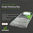 thumbnail image 6 of SylvanSport Cloud Layer Single Sleeping Bag, Gray, 6 of 9