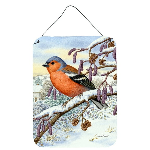 Carolines Treasures ASA2066DS1216 Eurasian Bullfinch Wall or Door Hanging Prints 12WX16H multicolor