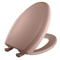 thumbnail image 2 of Bemis 1200SLOWT243 Elongated Closed Front Toilet Seat with Cover in Wild Rose, 2 of 2