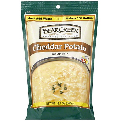 Bear Creek Cheddar Potato Soup Mix, 12.1 oz (Pack of 6)