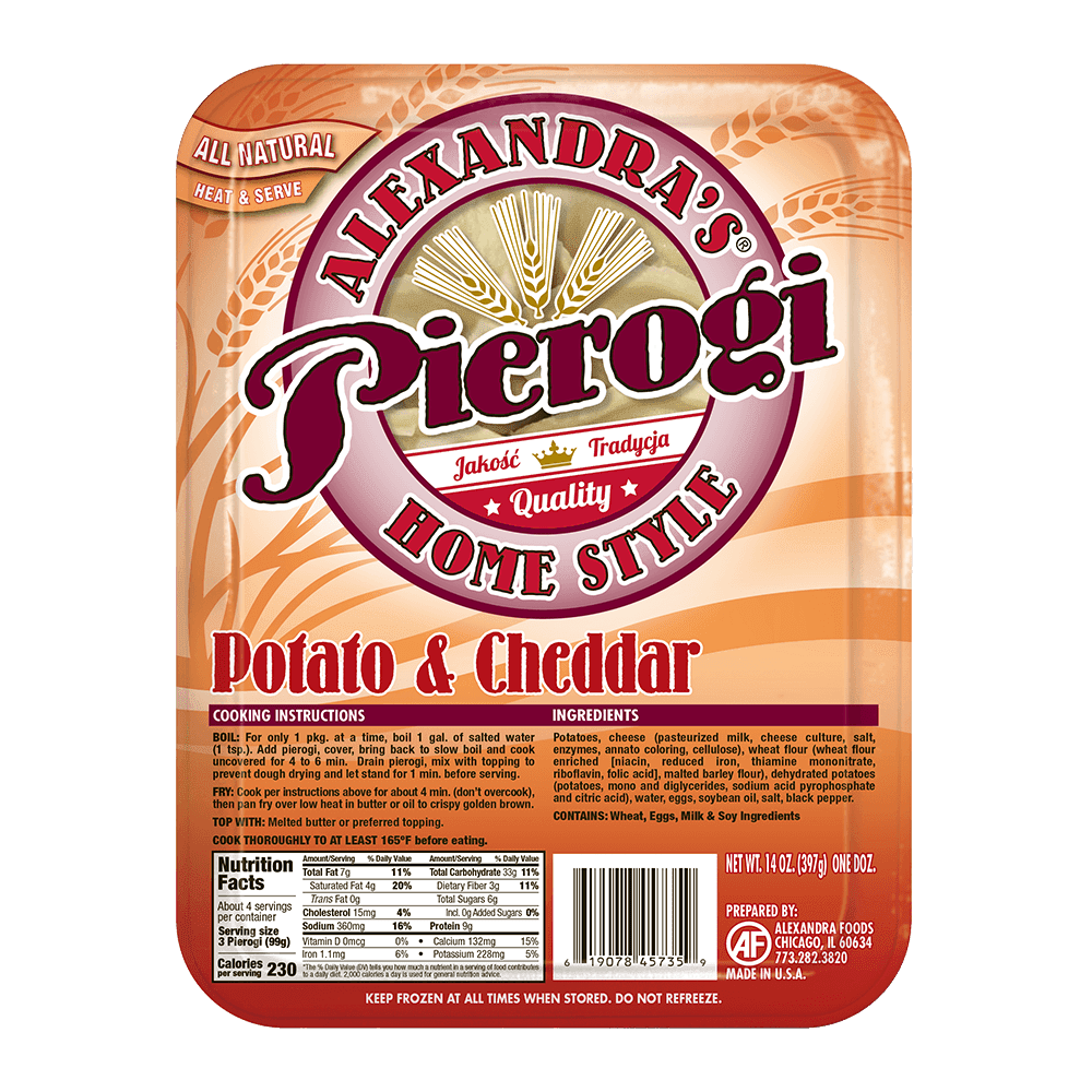 Alexandra's Home Style Potato & Cheddar 14 oz