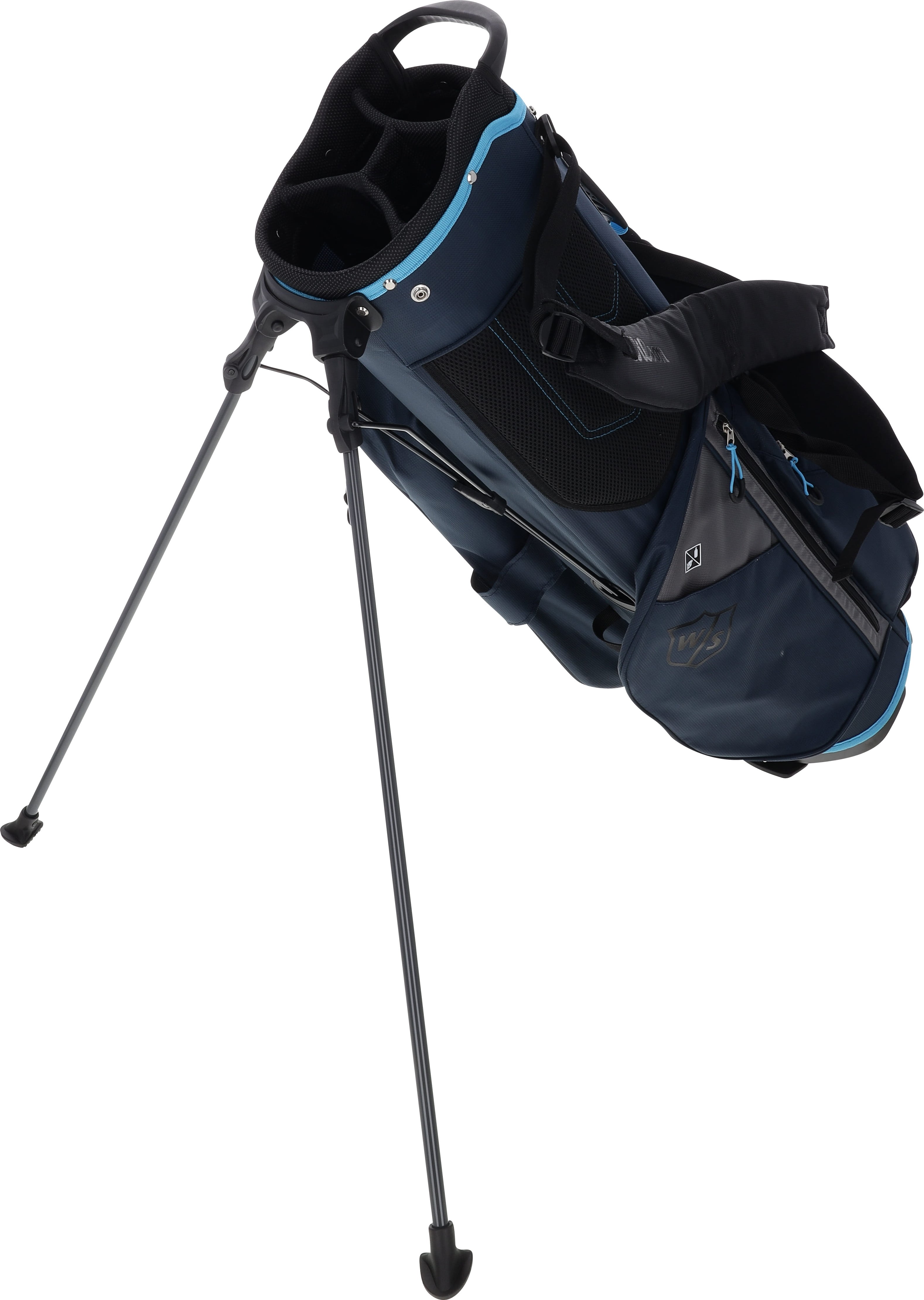 Wilson Staff Feather SL Stand Bag (4-way top, Black/Silver/Citron) 2022  Golf Bag NEW