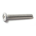 thumbnail image 1 of #8-32 x 1-1/4" 18-8 Stainless Steel Coarse Thread Phillips Oval Head Machine Screws MSOSS-115, 1 of 1