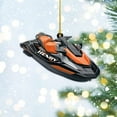 thumbnail image 5 of Custom Jet Ski Ornaments 2025 Jet Boat Ski Christmas Ornament Skiing Jet Boat Christmas Tree Ornament Gift for Watercraft Lovers Speed Boat Ornaments (JK8) - 3222 (Purple), 5 of 7