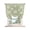 Green, White, Sage, variant on Grey Spring Floral Tie Up Curtains for Small Windows,Adjustable Rod Pocket Valance 45 Inch Short, Daisy Flowers Elegant Farmhouse Art Window Treatment Balloon Roman Blind Shade, 34" x 45"