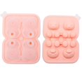 thumbnail image 1 of Moldes de cubitos de hielo de silicona con forma de oso, reutilizables, divertidos y bonitos, para café, whisky, cócteles y vino, 1 of 5