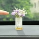 thumbnail image 5 of Fresh Mini Car Ornaments Vase Flowers Car Interior Accessories Center Console Decorations, 5 of 5