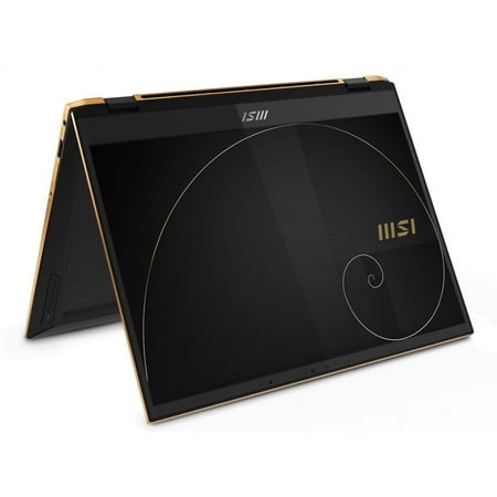 MSI - Summit E13 Flip Evo A12M 2-in-1 13.4" Touch-Screen Laptop - Intel Core i7 with 16GB Memory - 1 TB SSD - Ink Black