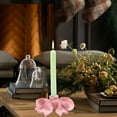 thumbnail image 3 of Elegant Christmas Decorative Candle Holder with Bow Design, Festive Table Centerpiece for Holiday Celebrations, Durable Resin Craft, Perfect for Winter Home Decor and Seasonal Gatherings, 3 of 5