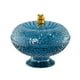 thumbnail image 3 of Tazón de frutas,Frutero de encimera con tapa Cesta de frutas,Cuenco con pedestal decorativo para cesta de frutas,Frutero extraíble para encimera Cesta de frutas,Cesta de frutas azul, 3 of 8