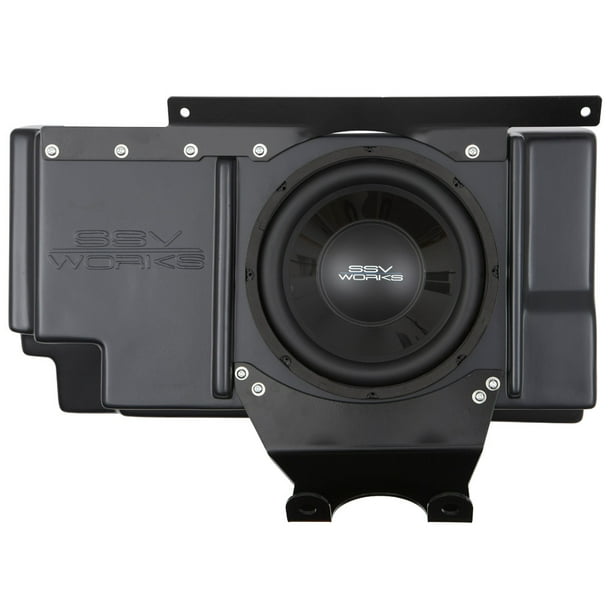 Ssv Works Behind Seat Sub Box W 600w 10 Woofer Walmart Com Walmart Com