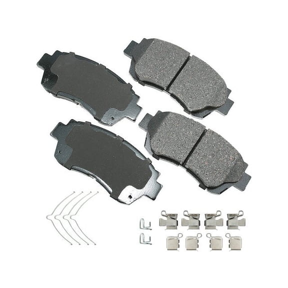 Front Brake Pad Set - Compatible with 1990 - 1992 LS400 4.0L V8 1991