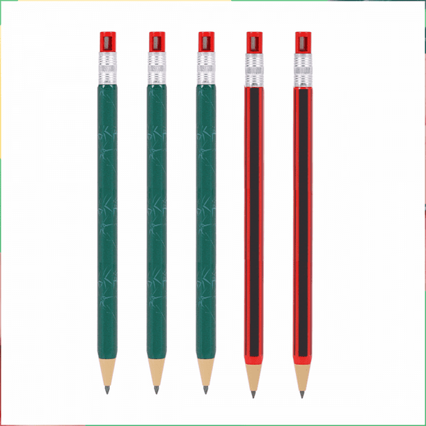 Paper Mate Handwriting Triangular Mechanical Pencil Set with 2B Lead refill, 2.0mm, Fun Barrel
