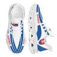 thumbnail image 1 of Zapatos deportivos ligeros para exteriores, a prueba de golpes, con diseño de bandera de Eslovaquia, zapatos de plataforma con bandera para mujer, zapatos de punto para mujer, 1 of 6