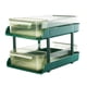 thumbnail image 2 of Organizador de escritorio con 2 pequeñas cajas de almacenamiento y doble asa. Verde oliva, 2 of 9