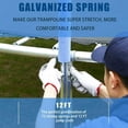 thumbnail image 2 of FDW Trampoline 12', Enclosure Outdoor Fitness Trampoline PVC Spring Cover Padding for Children, 2 of 7