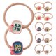thumbnail image 3 of Cute Hair Ties 12Pcs Assorted Color Elastic Bands For Girls Festival Costume Comfortable To Wear, 3 of 5