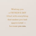 thumbnail image 3 of American Greetings Father's Day Card for Any Amazing Man (Tropical Leaves), 3 of 5