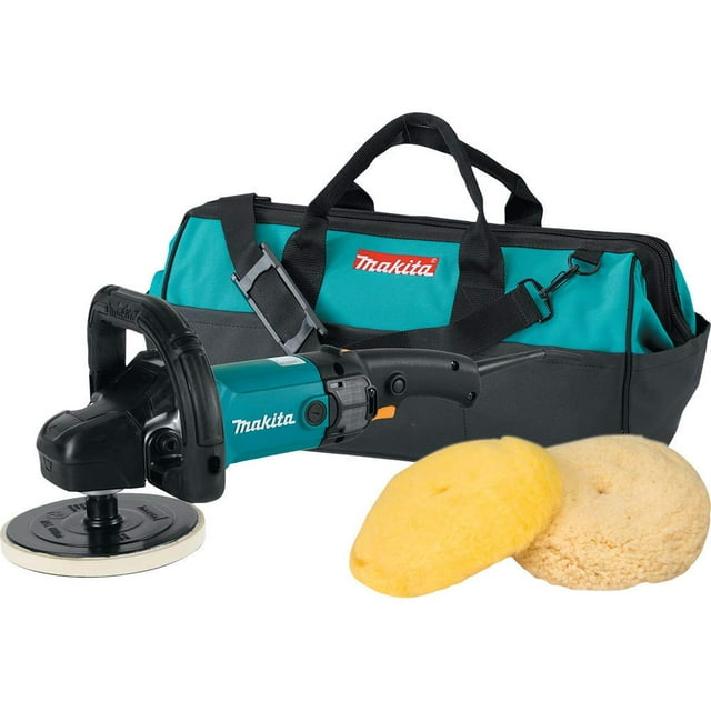 Pulidora Makita 9237CX3 7 con control de velocidad variable