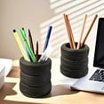 thumbnail image 6 of Kraoden Multifunctional Tire Pen Container, Unique Desk Organizer for Car Enthusiasts, Decorative Storage Tube for Pens and Stationery, Great Gift for Mechanics and Office Colleagues, 6 of 6